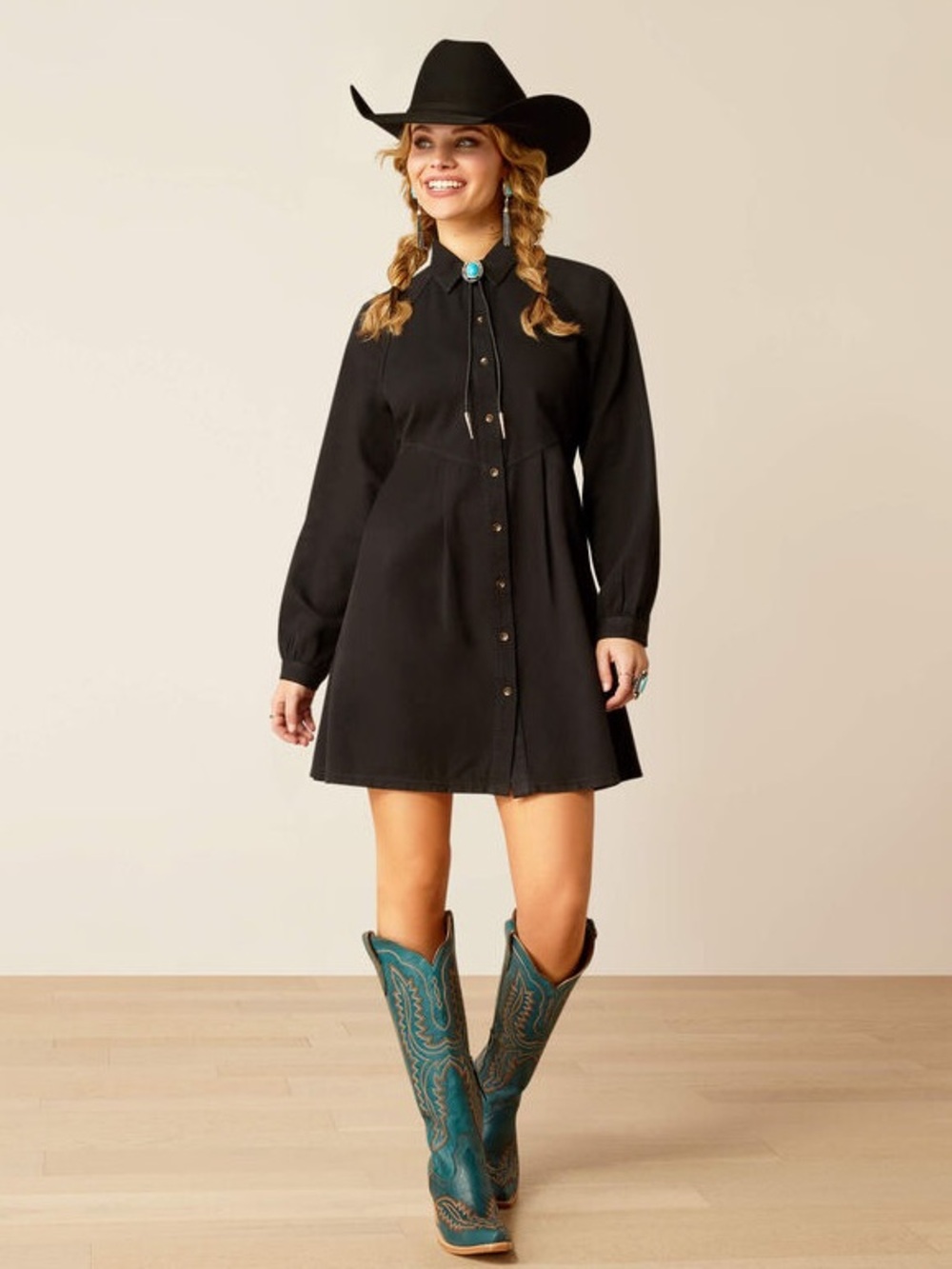 Ariat Casanova Knee-high Tall Boots Western Cowboy Boots. Turquoise. Size 7. - Picture 14 of 16